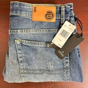 New Buffalo David Bitton Ash-x Men's Size 32x30 Skinny Distressed Denim Jeans